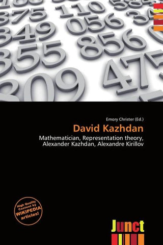 David Kazhdan