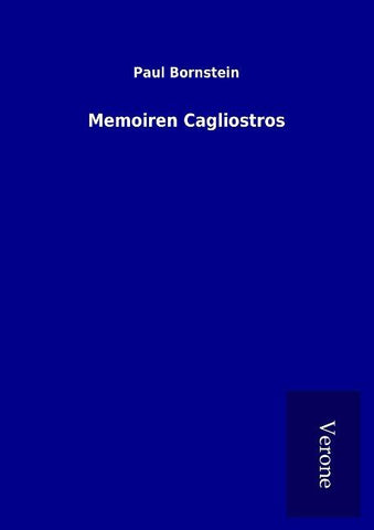 Memoiren Cagliostros
