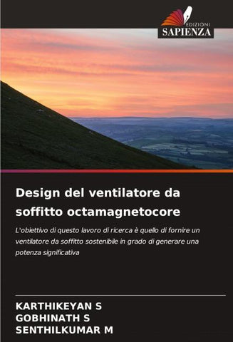 Design del ventilatore da soffitto octamagnetocore