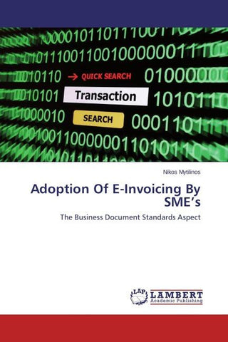 Adoption Of E-Invoicing By SME's