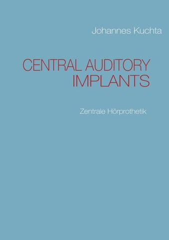CENTRAL AUDITORY IMPLANTS