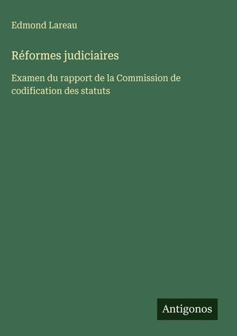 Réformes judiciaires