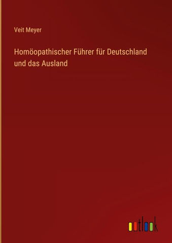Homöopathischer Führer für Deutschland und das Ausland
