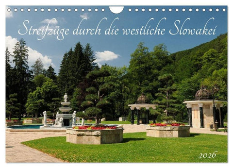 Streifzüge durch die westliche Slowakei (Wandkalender 2026 DIN A4 quer), CALVENDO Monatskalender