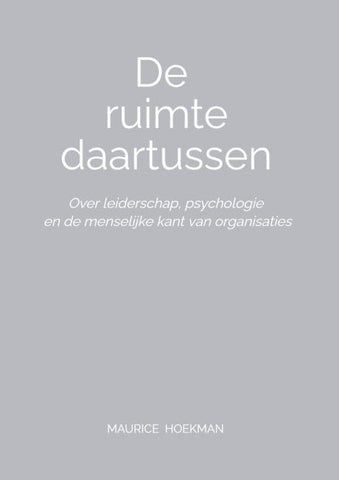 De ruimte daartussen