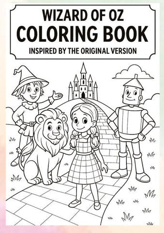 Wizard of Oz Coloring Book