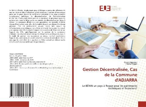 Gestion Décentralisée, Cas de la Commune d'ADJARRA