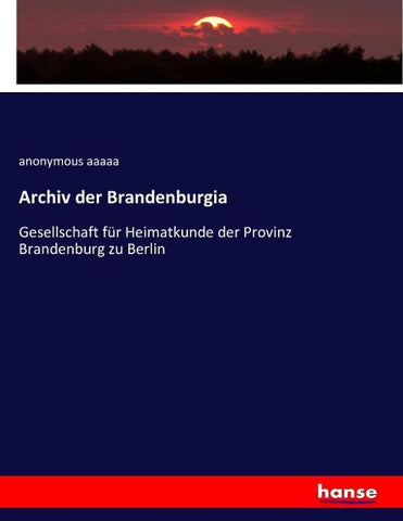 Archiv der Brandenburgia