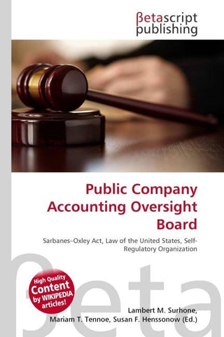 Public Company Accounting Oversight Board