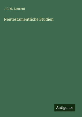 Neutestamentliche Studien