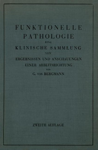 Funktionelle Pathologie