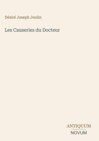 Les Causeries du Docteur