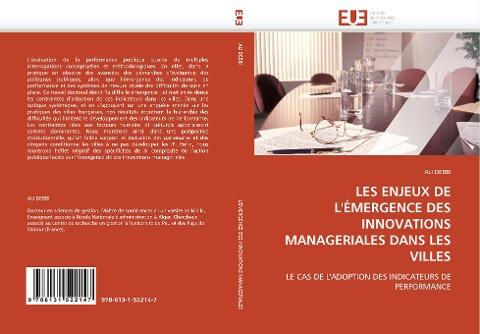 LES ENJEUX DE L''ÉMERGENCE DES INNOVATIONS MANAGERIALES DANS LES VILLES