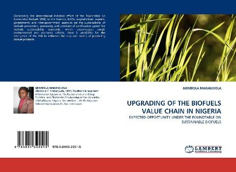 UPGRADING OF THE BIOFUELS VALUE CHAIN IN NIGERIA