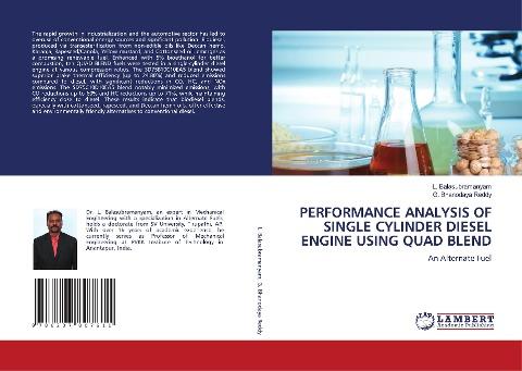 PERFORMANCE ANALYSIS OF SINGLE CYLINDER DIESEL ENGINE USING QUAD BLEND