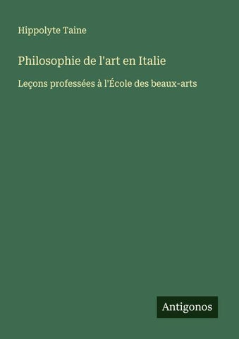 Philosophie de l'art en Italie