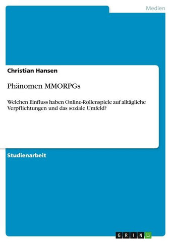 Phänomen MMORPGs