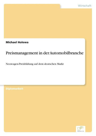 Preismanagement in der Automobilbranche