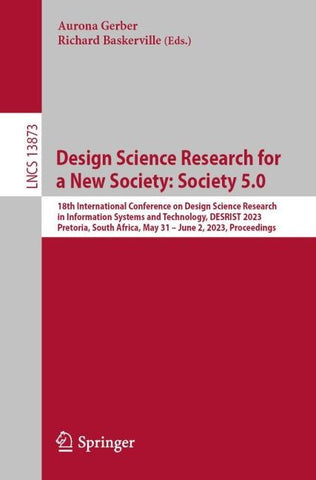 Design Science Research for a New Society: Society 5.0