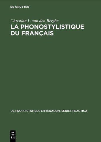 La phonostylistique du français