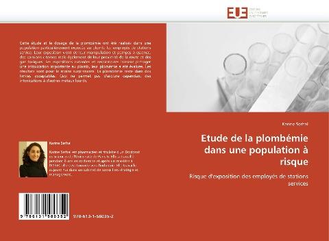 Etude de la plombémie dans une population à risque
