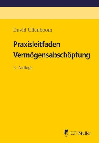 Praxisleitfaden Vermögensabschöpfung