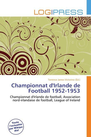 Championnat d'Irlande de Football 1952-1953