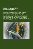 Nichtentziffertes Schriftsystem