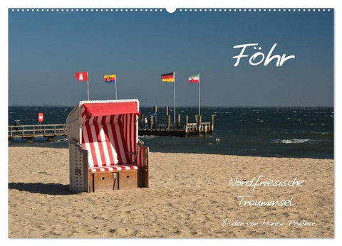 Föhr - Nordfriesische Trauminsel (Wandkalender 2026 DIN A2 quer), CALVENDO Monatskalender