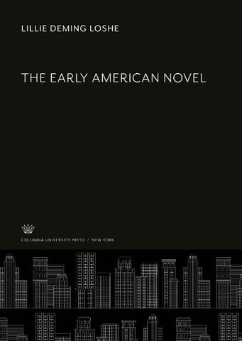The Early American Novel
