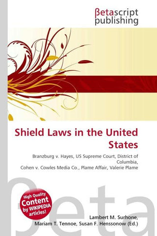 Shield Laws in the United States