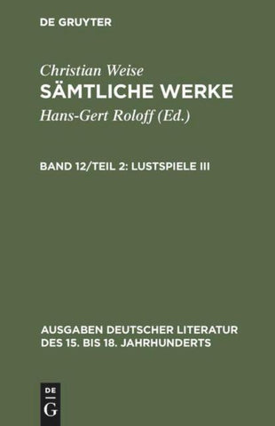 Lustspiele III