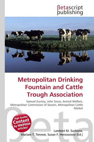 Metropolitan Drinking Fountain and Cattle Trough Association