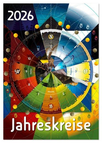 Jahreskreise (Tischkalender 2026 DIN A5 hoch), CALVENDO Monatskalender