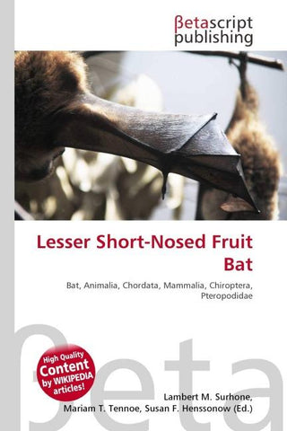 Lesser Short-Nosed Fruit Bat