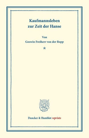 Kaufmannsleben zur Zeit der Hanse.