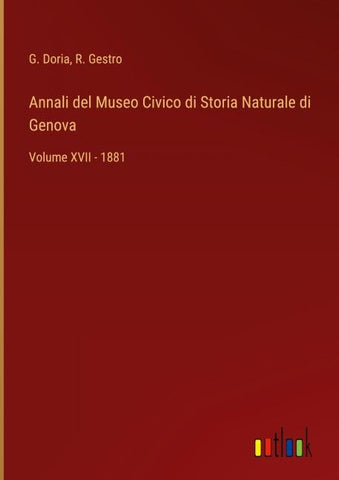 Annali del Museo Civico di Storia Naturale di Genova
