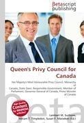 Queen's Privy Council for Canada