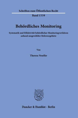 Behördliches Monitoring