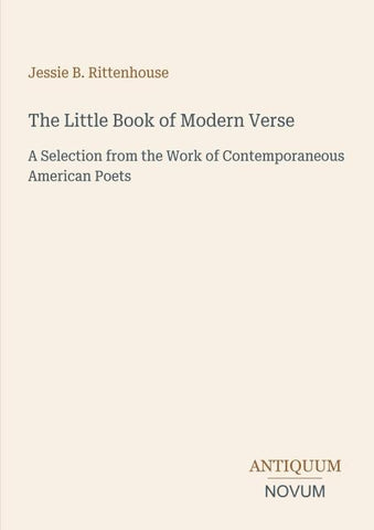 The Little Book of Modern Verse