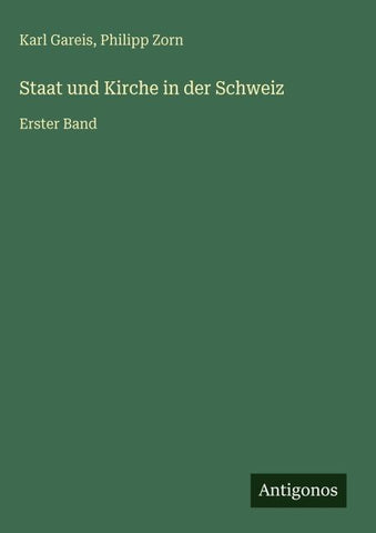 Staat und Kirche in der Schweiz