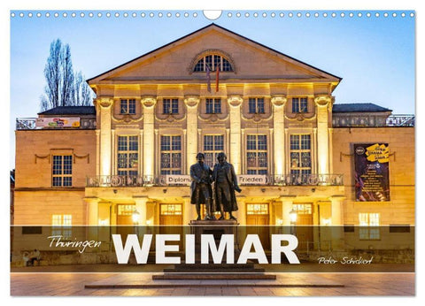 Thüringen - Weimar (Wandkalender 2026 DIN A3 quer), CALVENDO Monatskalender
