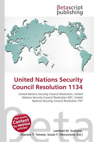 United Nations Security Council Resolution 1134