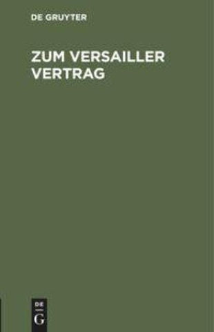 Zum Versailler Vertrag