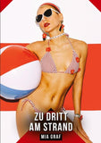 Zu dritt am Strand