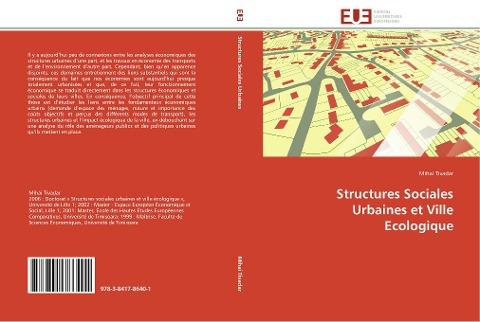 Structures Sociales Urbaines et Ville Ecologique