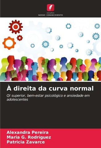 À direita da curva normal