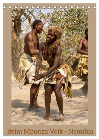 Beim Mbunza Volk - Namibia (Tischkalender 2026 DIN A5 hoch), CALVENDO Monatskalender