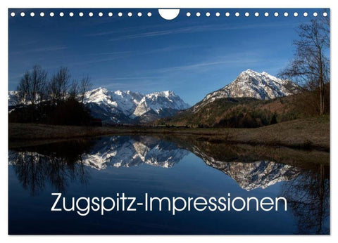 Zugspitz-Impressionen (Wandkalender 2026 DIN A4 quer), CALVENDO Monatskalender