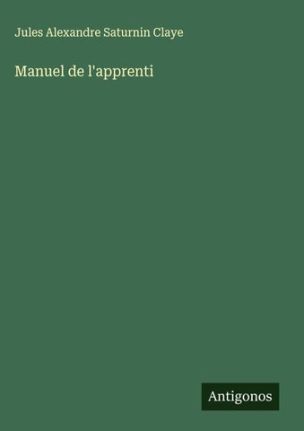 Manuel de l'apprenti